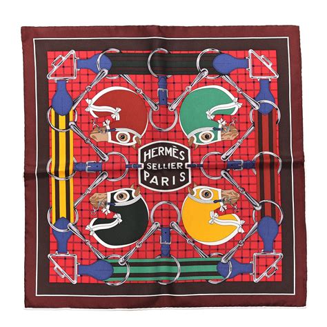hermes pocket square replica